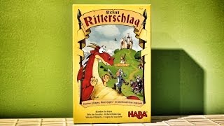 YouTube Review vom Spiel "Richard Ritterschlag" von Hunter & Cron - Brettspiele
