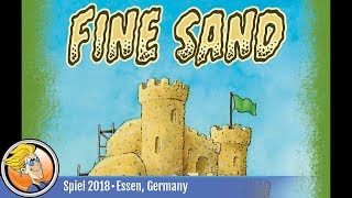YouTube Review vom Spiel "Feiner Sand - ein Fabelspiel" von BoardGameGeek