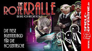 YouTube Review vom Spiel "Die rote Kralle - Die fiese Agentenjagd für die Hosentasche" von Spiele-Offensive.de