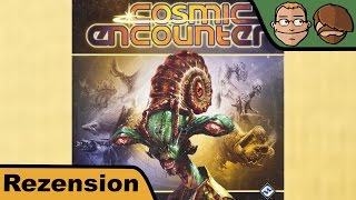 YouTube Review vom Spiel "Cosmic Encounter: Kosmische Herrschaft (5. Erweiterung)" von Hunter & Cron - Brettspiele