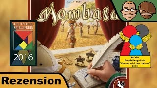 YouTube Review vom Spiel "Mombasa (Deutscher Spielepreis 2016 Gewinner)" von Hunter & Cron - Brettspiele