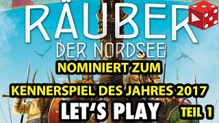 YouTube Review vom Spiel "RÃ¤uber der Nordsee" von Brettspielblog.net - Brettspiele im Test