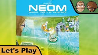 YouTube Review vom Spiel "NEOM - Erbaue die Stadt der Zukunft" von Hunter & Cron - Brettspiele