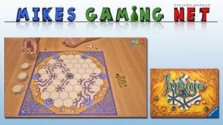 YouTube Review vom Spiel "Indigo" von Mikes Gaming Net - Brettspiele