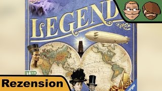 YouTube Review vom Spiel "Western Legends" von Hunter & Cron - Brettspiele