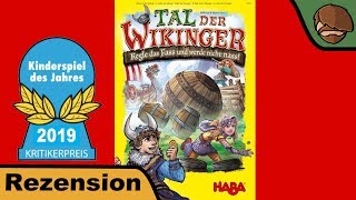 YouTube Review vom Spiel "Wikinger" von Hunter & Cron - Brettspiele