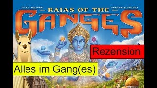 YouTube Review vom Spiel "Rajas of the Ganges: The Dice Charmers" von Spielama
