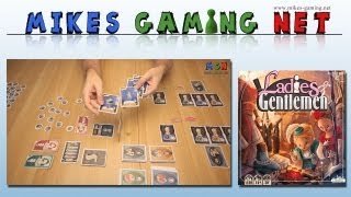 YouTube Review vom Spiel "Ladies & Gentlemen" von Mikes Gaming Net - Brettspiele