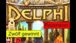 YouTube Review vom Spiel "Das Orakel von Delphi" von Spielama