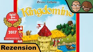 YouTube Review vom Spiel "Kingdomino (Spiel des Jahres 2017)" von Hunter & Cron - Brettspiele