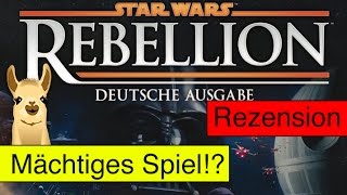 YouTube Review vom Spiel "Star Wars: Rebellion" von Spielama