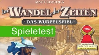 YouTube Review vom Spiel "Im Wandel der Zeiten: Das Würfelspiel – Späte Bronzezeit (Erweiterung)" von Spielama