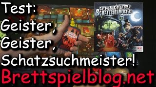 YouTube Review vom Spiel "Geister, Geister, Schatzsuchmeister! (Kinderspiel des Jahres 2014)" von Brettspielblog.net - Brettspiele im Test