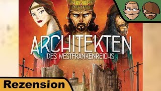 YouTube Review vom Spiel "Architekten des Westfrankenreichs" von Hunter & Cron - Brettspiele