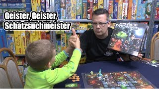YouTube Review vom Spiel "Geister, Geister, Schatzsuchmeister! (Kinderspiel des Jahres 2014)" von SpieleBlog