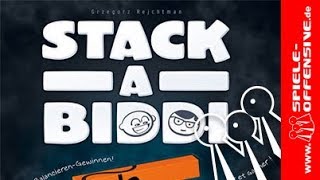 YouTube Review vom Spiel "Stack-A-Biddi" von Spiele-Offensive.de