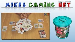 YouTube Review vom Spiel "Müll-Party" von Mikes Gaming Net - Brettspiele