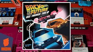 YouTube Review vom Spiel "Back to the Future: Back in Time" von BoardGameGeek