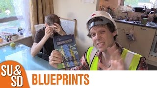 YouTube Review vom Spiel "Blueprints" von Shut Up & Sit Down
