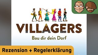 YouTube Review vom Spiel "Villagers - Bau dir dein Dorf" von Hunter & Cron - Brettspiele