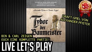 YouTube Review vom Spiel "Tybor der Baumeister" von Brettspielblog.net - Brettspiele im Test