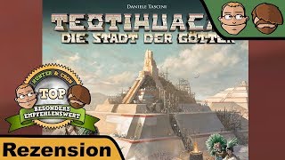 YouTube Review vom Spiel "Teotihuacan: Die Stadt der Götter" von Hunter & Cron - Brettspiele