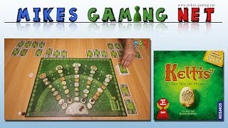 YouTube Review vom Spiel "Keltis: Der Weg der Steine (Spiel des Jahres 2008)" von Mikes Gaming Net - Brettspiele