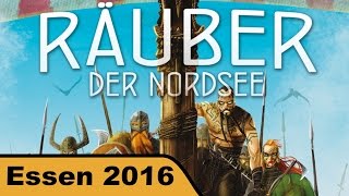 YouTube Review vom Spiel "Räuber der Nordsee" von Hunter & Cron - Brettspiele