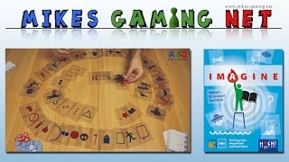 YouTube Review vom Spiel "Imagine" von Mikes Gaming Net - Brettspiele