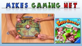 YouTube Review vom Spiel "Sau-Bande!" von Mikes Gaming Net - Brettspiele
