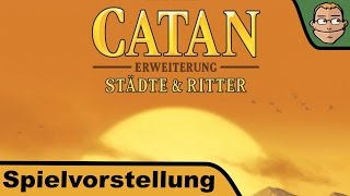 YouTube Review vom Spiel "Catan: Städte & Ritter – 5 – 6 Spieler Ergänzung" von Hunter & Cron - Brettspiele