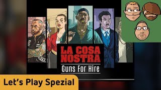 YouTube Review vom Spiel "La Cosa Nostra" von Hunter & Cron - Brettspiele