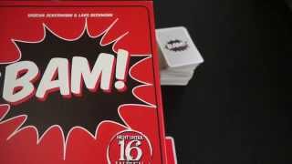 YouTube Review vom Spiel "BAM!: Das Unanständig Gute Wortspiel" von Brettspielblog.net - Brettspiele im Test
