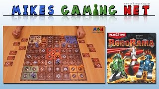 YouTube Review vom Spiel "Robo Rally (originale 1994 Version)" von Mikes Gaming Net - Brettspiele