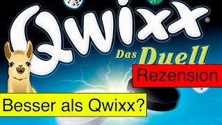 YouTube Review vom Spiel "Qwixx: Das Duell" von Spielama