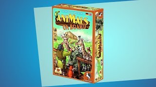 YouTube Review vom Spiel "Animals on Board" von SPIELKULTde