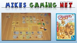 YouTube Review vom Spiel "Camel Up Cards" von Mikes Gaming Net - Brettspiele