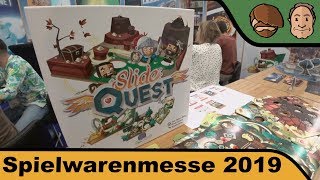 YouTube Review vom Spiel "Slide Quest" von Hunter & Cron - Brettspiele