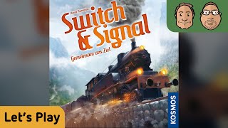 YouTube Review vom Spiel "Switch & Signal - Gemeinsam ins Ziel" von Hunter & Cron - Brettspiele