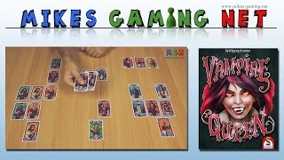 YouTube Review vom Spiel "Vampire Queen" von Mikes Gaming Net - Brettspiele