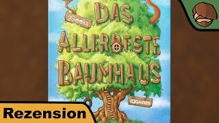 YouTube Review vom Spiel "Das Allerbeste Baumhaus" von Hunter & Cron - Brettspiele