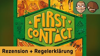 YouTube Review vom Spiel "First Contact" von Hunter & Cron - Brettspiele