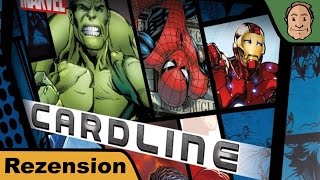 YouTube Review vom Spiel "Cardline: Marvel" von Hunter & Cron - Brettspiele