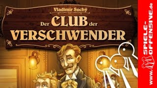 YouTube Review vom Spiel "Der Club der Verschwender" von Spiele-Offensive.de