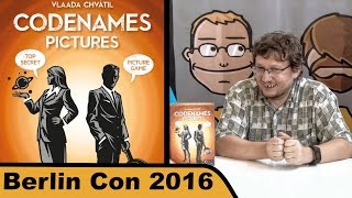 YouTube Review vom Spiel "Codenames: Pictures" von Hunter & Cron - Brettspiele