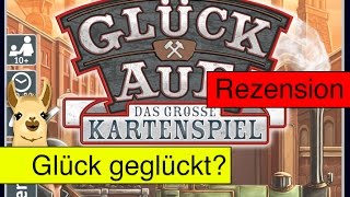 YouTube Review vom Spiel "Glück Auf: Das große Kartenspiel" von Spielama