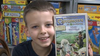 YouTube Review vom Spiel "Carcassonne: Halb so Wild (Mini-Erweiterung)" von SpieleBlog