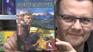 YouTube Review vom Spiel "Der Kartograph" von SpieleBlog
