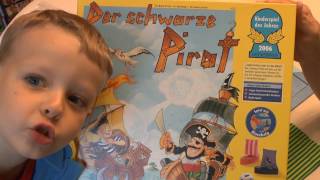 YouTube Review vom Spiel "Der schwarze Pirat (Kinderspiel des Jahres 2006)" von SpieleBlog