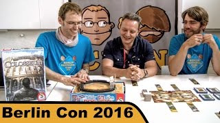 YouTube Review vom Spiel "Die Baumeister des Colosseum" von Hunter & Cron - Brettspiele